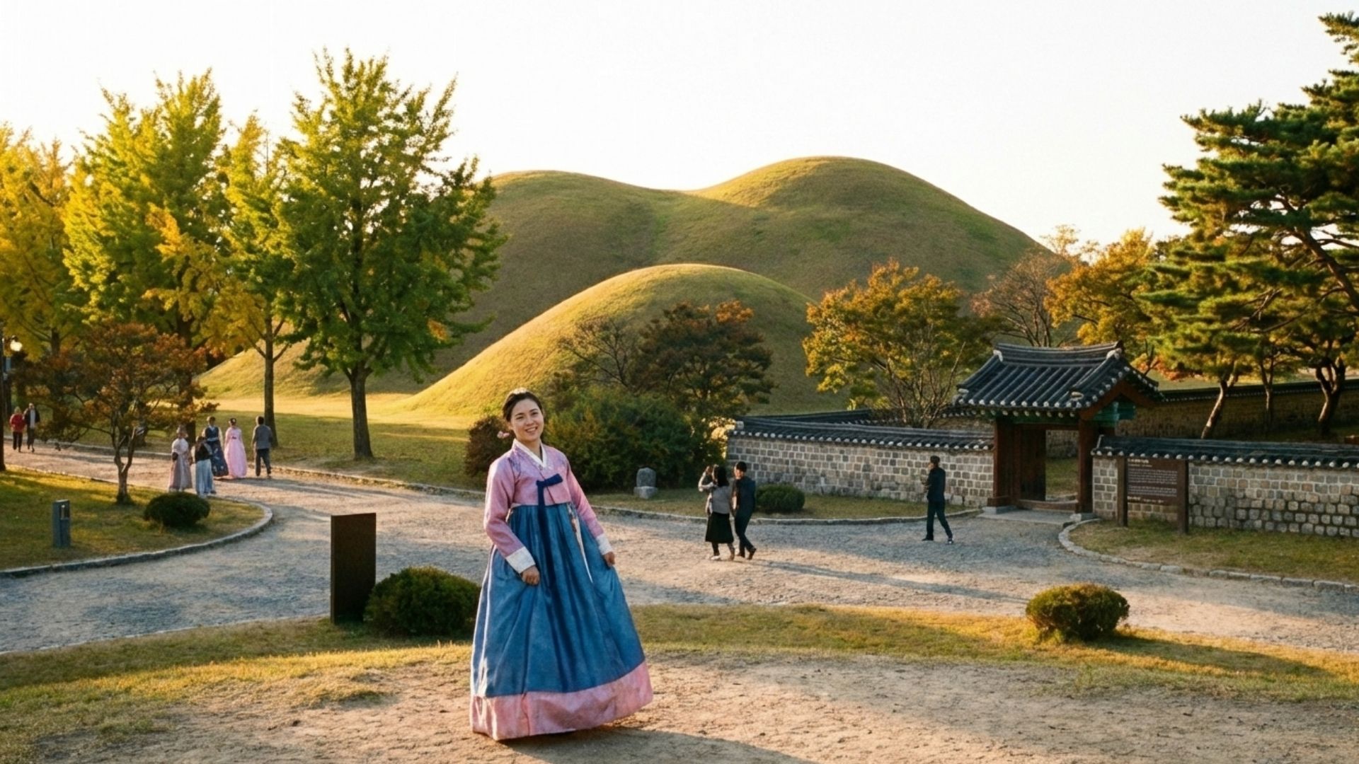 Gyeongju tombe reali di Daereungwon
