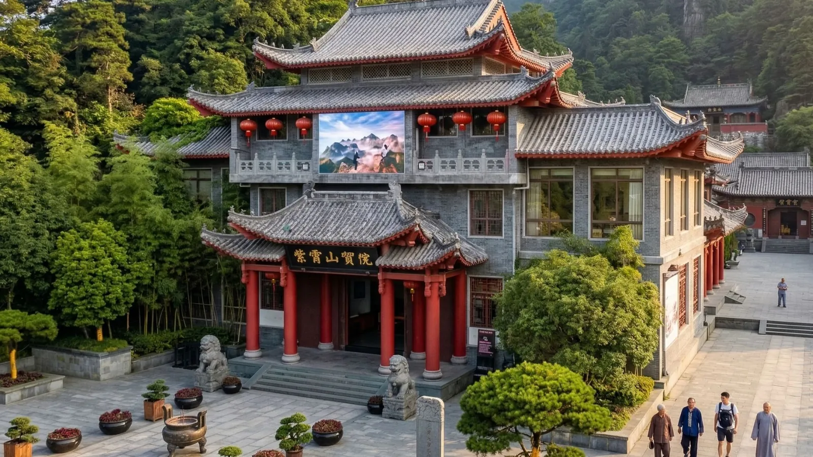 I templi taoisti del Monte Wudang sospesi tra le nuvole